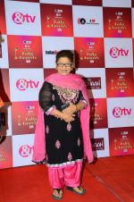 Saroj Khan at Indian telly awards red carpet on 28th Nov 2015
